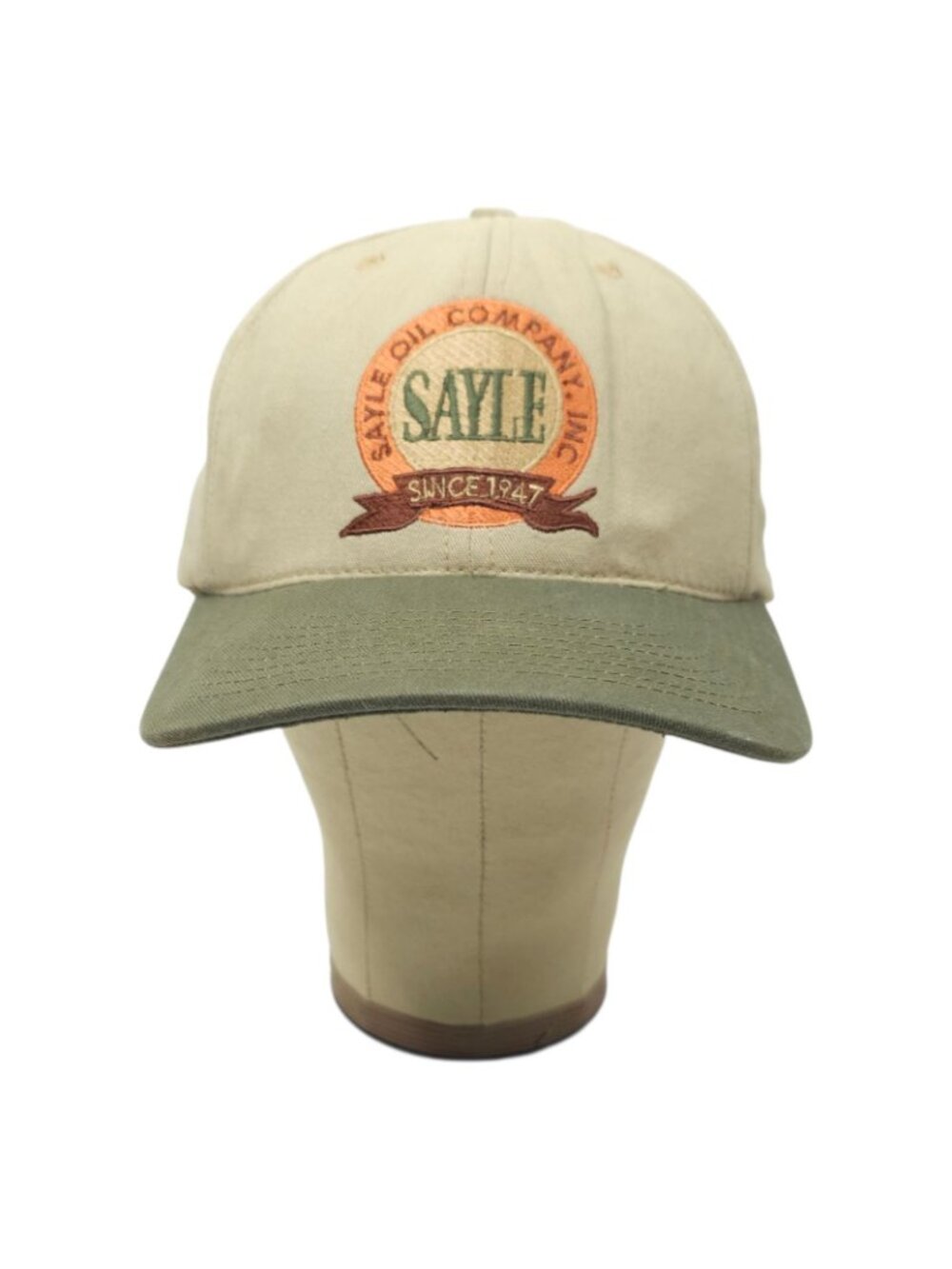 Sayle Oil Company Vintage Snapback Cap Hat Trucker Baseball Embroidered Logo - Picture 13 of 14